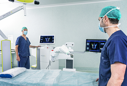 What is Mazor X surgical robot?